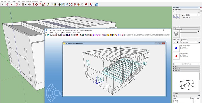 پلاگین SU2Odeon برای طراحی آکوستیکی در اسکچاپ