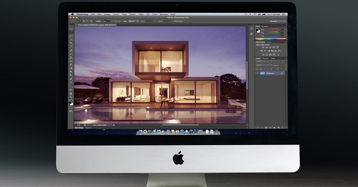 نرم افزار فتوشاپ برای پست پروداکشن معماری Adobe Photoshop