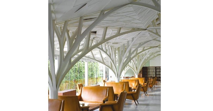 اصول معماری پارامتریک : طراحی ستون با الگوی شاخه شاخه شدن