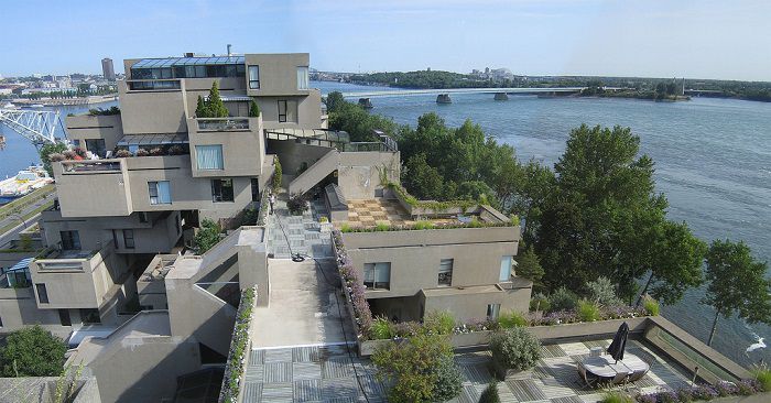 مجموعه مسکونی Habitat 67 در مونترال کانادا موشه سفدی