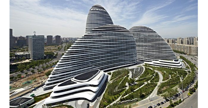 مجموعه وانگجینگ سوهو Wangjing Soho در پکن