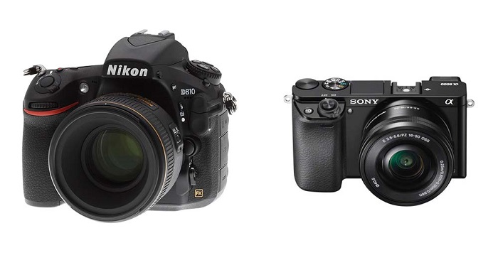 تفاوت دوربین DSLR و دوربین بدون آینه - شروع عکاسی