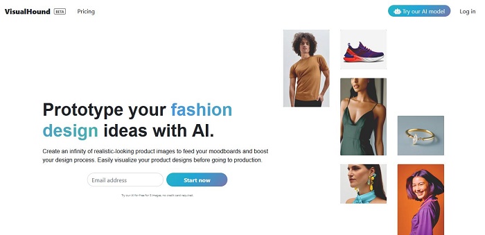 کاربرد هوش مصنوعی در طراحی لباس - VisualHound
